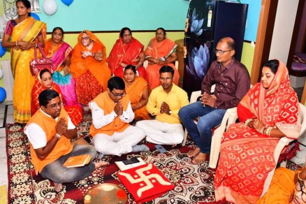 जैन संस्कार विधि से तप संपूर्ति अनुष्ठान