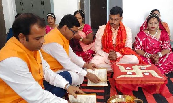 कातेला के नूतन गृह का मंगल प्रवेश जैन संस्कार विधि द्वारा सम्पन्न