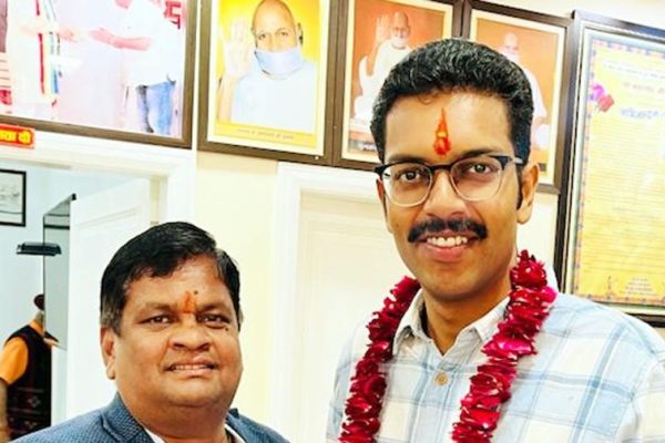 विधायक अंशुमान सिंह भाटी का स्वागत-अभिनन्दन