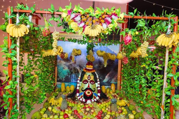 त्रिदिवसीय भैरवाष्टमी महोत्सव शुरू, कोडमदेसर भैंरू जी का हुआ हरियाली एवं फलों से श्रृंगार