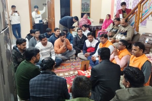 तेयुप अध्यक्ष का जन्मदिन जैन संस्कार विधि से मनाया