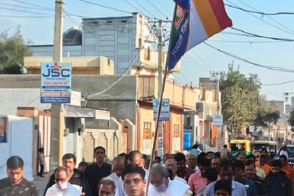 मुनि श्री चैतन्य कुमार जी “अमन” का सिरियारी प्रवास हेतु मंगल विहार