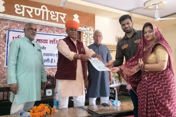 त्याग की मूर्ति होती है महिलाएं-विधायक जेठानंद व्यास
