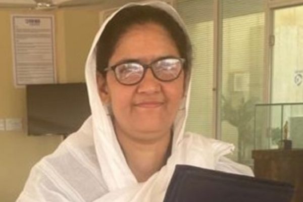 रुखसाना गौरी को पीएचडी की उपाधि प्रदान की गई