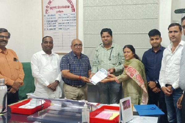 विधायक व्यास के प्रयास से सेटेलाइट अस्पताल को भामाशाह से मिले 2 एसी