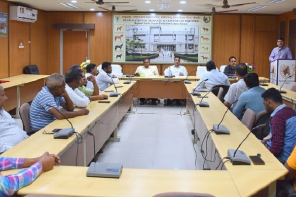 अश्व अनुसंधान केंद्र पर हिंदी कार्यशाला का आयोजन