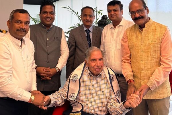 प्रसिद्ध उद्योगपति श्री रतन टाटा को अणुव्रत पुरस्कार प्रदत्त