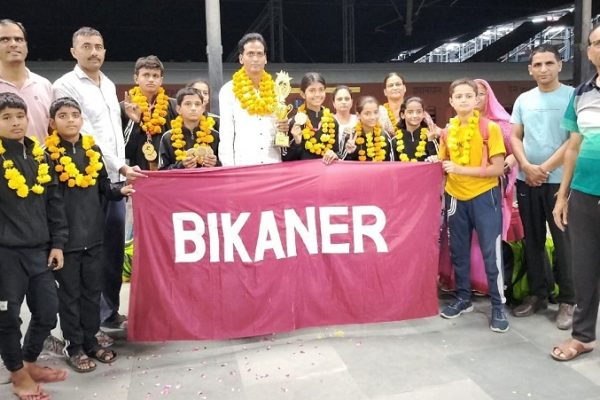 68वी राज्यस्तरीय रोलर स्केटिंग प्रतियोगिता में बीकानेर टीम ने जीती चैम्पियन ट्रॉफी