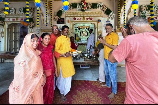 42 वे पूजन अनुष्ठान में अन्नकुट व राम राम महोत्सव के साथ भव्य सनातन संगम हुवा