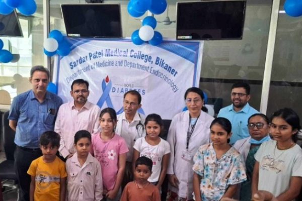 एसएसबी अस्पताल – टाइप वन डायबिटीज से पीड़ित बच्चों को ग्लूकोमीटर , लिटरेचर और किट निःशुल्क वितरित