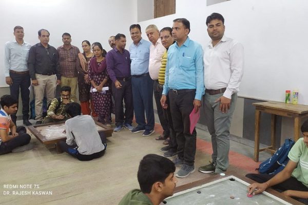 श्री जैन स्नातकोत्तर महाविद्यालय में खेल प्रतियोगिताऐं संविधान दिवस का आयोजन