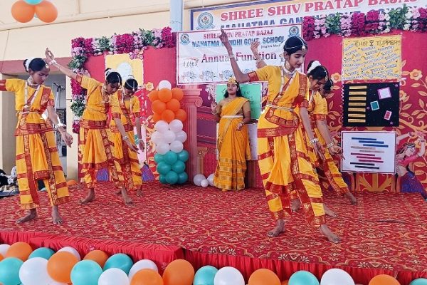 श्री शिव प्रताप बजाज महात्मा गांधी राजकीय विद्यालय में वार्षिक उत्सव धूमधाम से मनाया गया