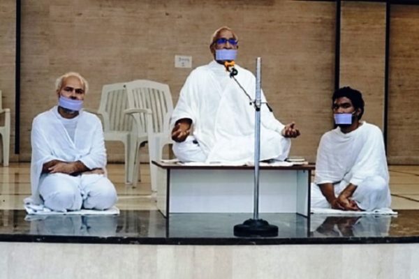 सूर्य के मकरराशि में प्रवेश के साथ-साथ मुनिश्री मोहजीत कुमार जी का R R Nagar में मंगल प्रवेश