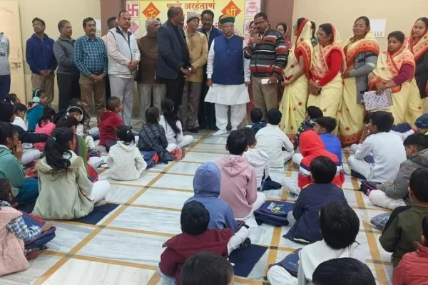 संस्कारों को पल्लवित करने का महत्वपूर्ण कार्य करती है ज्ञानशाला – अर्जुन राम मेघवाल