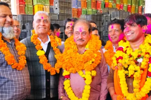 फल-सब्ज़ी मंडी चुनाव में अरविंद मिढ्ढा का पूरा पेनल जीता