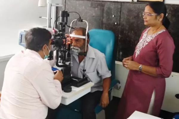 निःशुल्क चक्षु चिकित्सा शिविर का आयोजन