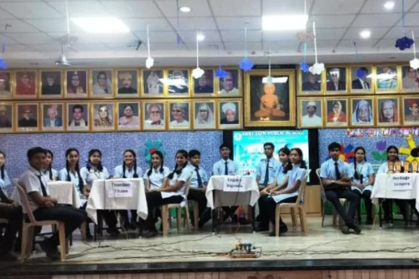 एसजेपीएस – वर्ल्ड हेरिटेज डे, प्रश्नोत्तरी कार्यक्रम से सांस्कृतिक विरासत को जाना