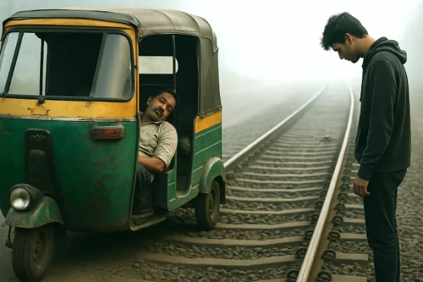 एक ने ऑटो में सोते हुए तोड़ा दम दूसरे ने रेल के आगे आकर दी जान