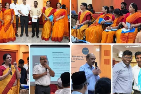 युनिसेफ द्वारा बच्चों के स्वास्थ्य में सुधार सम्बन्धित संगोष्ठी का हुआ आयोजन