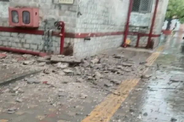 जयपुर में मूसलाधार बारिश से जनजीवन अस्त-व्यस्त: कॉलोनियों में पानी भरा, सचिवालय का छज्जा गिरा