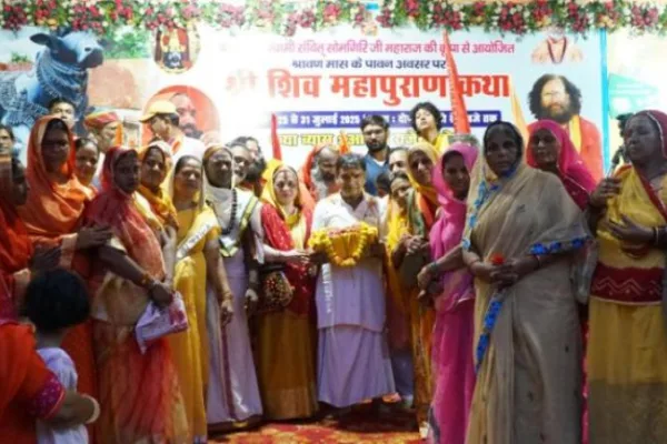 शिव महापुराण कथा का समापन: “सनातन संस्कृति में शिव तत्व मानवता का कल्याण करने में निरत है – श्री राजेंद्र जोशी