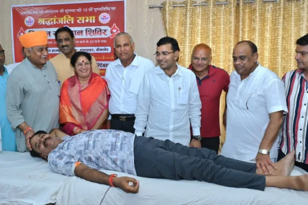सेठ तोलाराम जेठी देवी सुराणा ट्रस्ट द्वारा भव्य रक्तदान शिविर: 301 यूनिट रक्त संग्रह