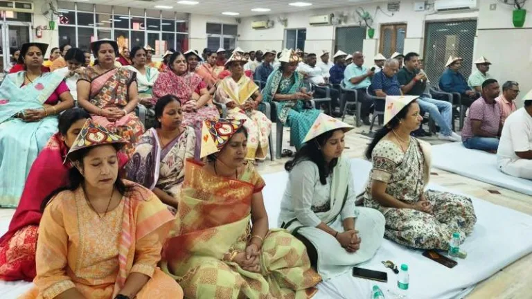 श्वास में शांति, ध्यान में आनंद – आनापानसति ध्यान सत्र का सफल आयोजन