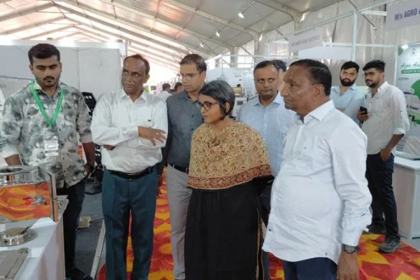 पॉलीटेक्निक कॉलेज में ग्रेन इंडस्ट्री एक्सपो शुरू, औद्योगिक विकास पर ज़ोर