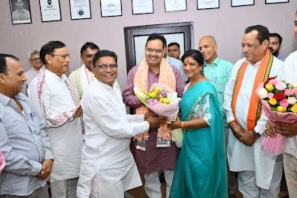 खाजूवाला विधायक और कोटा कृषि विश्वविद्यालय की नवनियुक्त कुलगुरु ने मुख्यमंत्री भजनलाल शर्मा से की मुलाकात