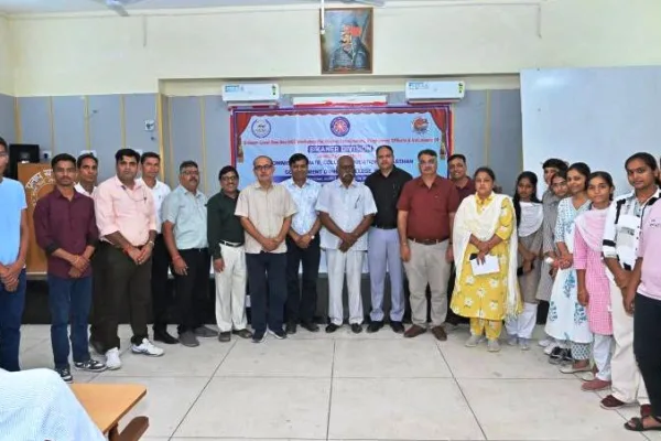 डूंगर महाविद्यालय में संभाग स्तरीय एनएसएस कार्यशाला आयोजित, राष्ट्र निर्माण में युवाओं की भूमिका पर ज़ोर
