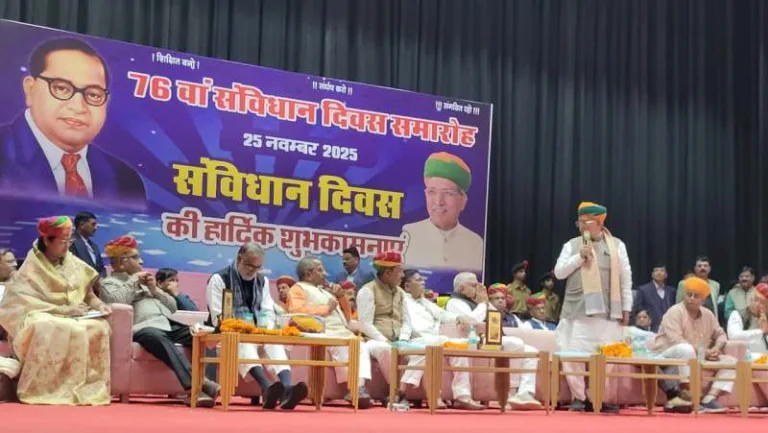PM मोदी ने 26 नवंबर को दी ‘संविधान दिवस’ के रूप में मान्यता – अर्जुन राम मेघवाल