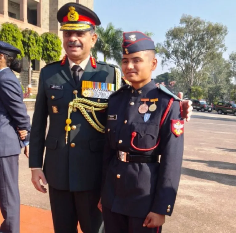 सिद्धि जैन ने NDA में राष्ट्रपति पदक जीतकर पहली महिला राष्ट्रपति कांस्य पदक विजेता बनीं