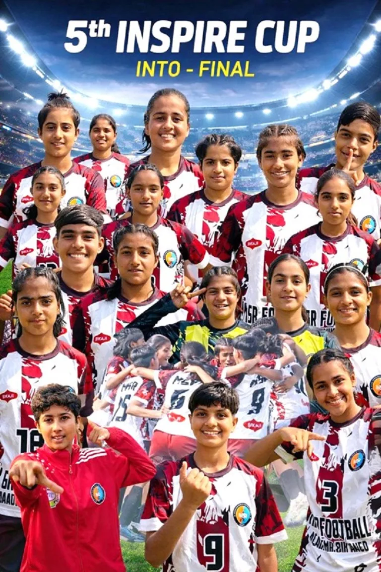 बीकानेर की बेटियों का जलवा, मगनसिंह राजवी क्लब ‘इंस्पायर कप-2026’ के फाइनल में